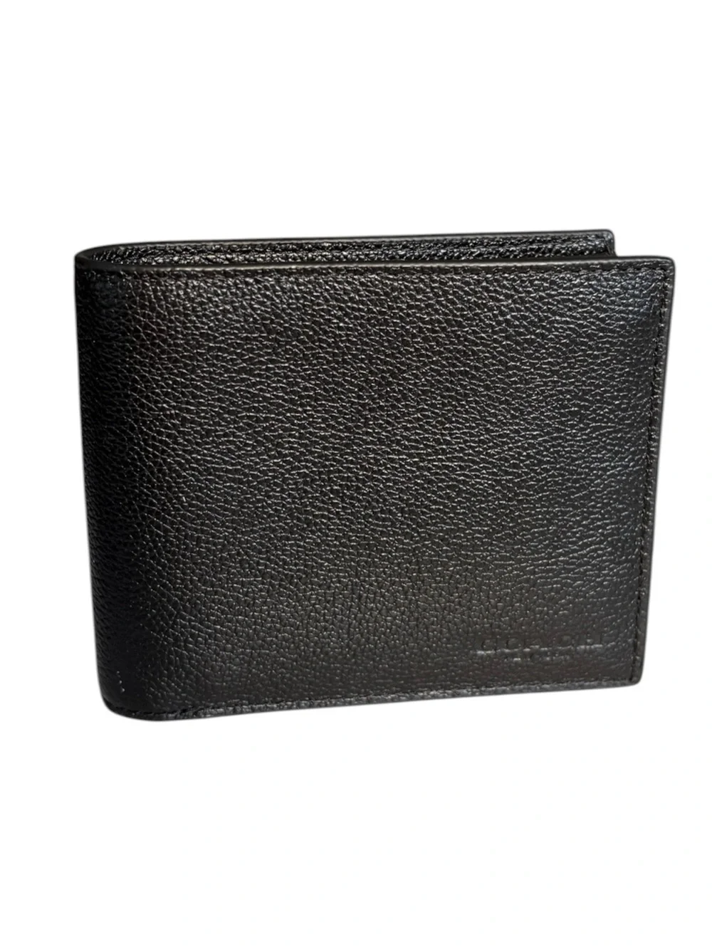 Coach Black Men’s Billfold Wallet NWOT